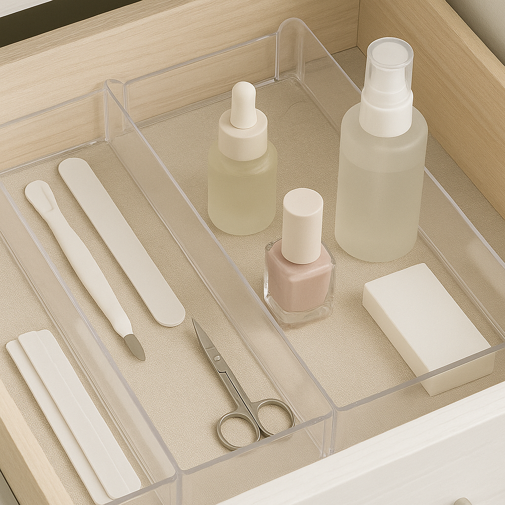 Drawer dividers for files, buffers and clippers