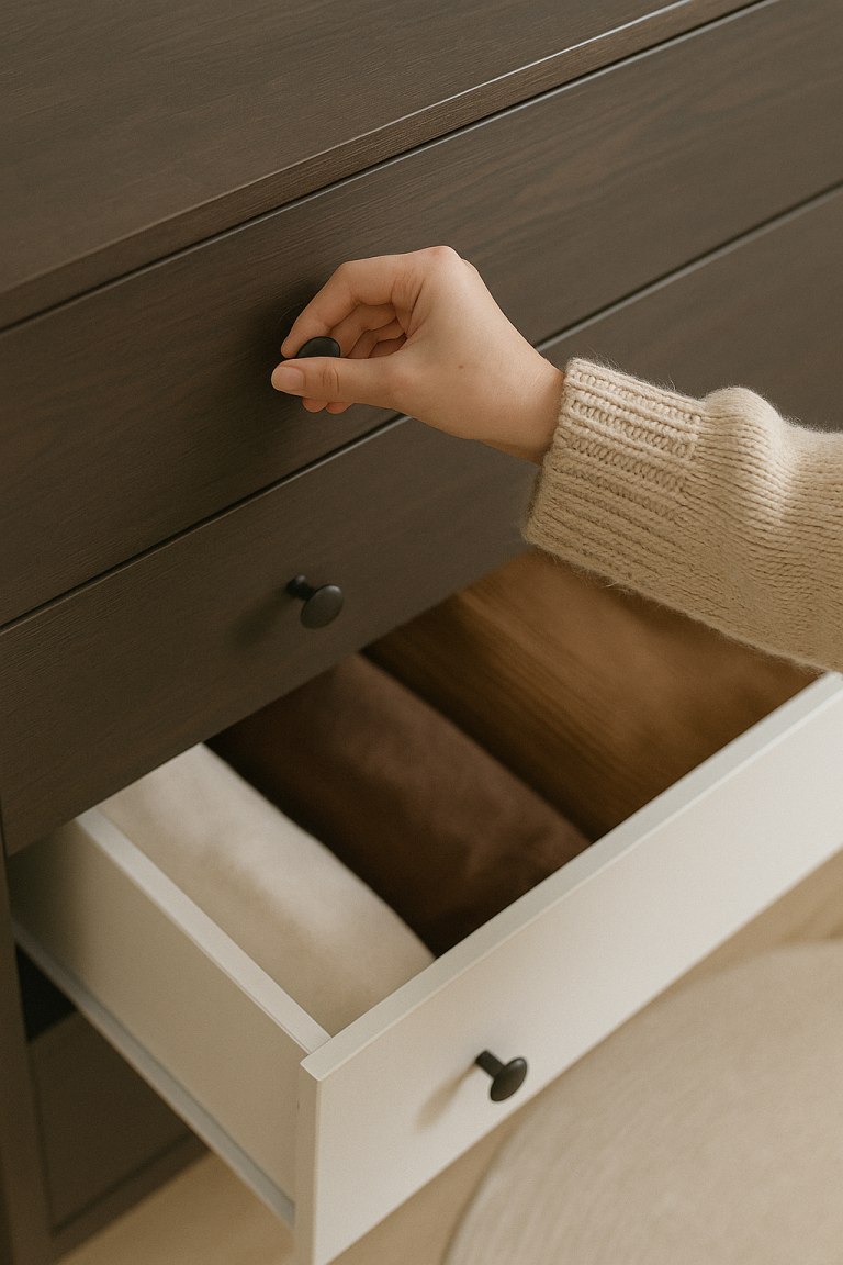 Clean up clutter - dresser