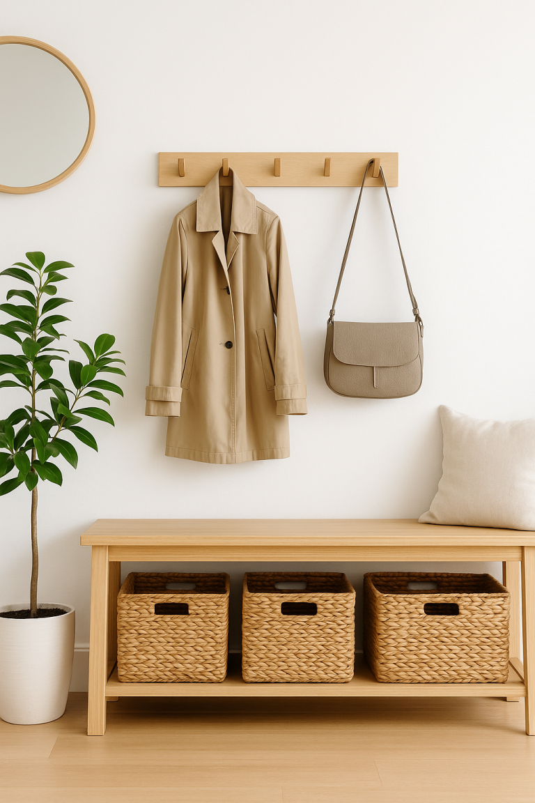 Clutter free entryway ideas