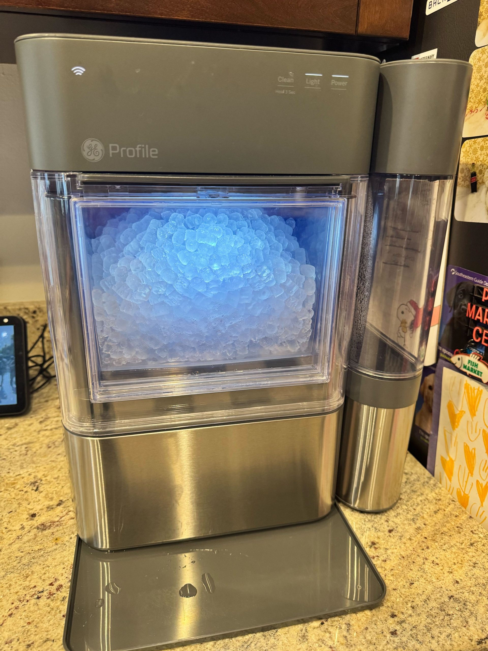 GE countertop ice maker - nugget ice at home